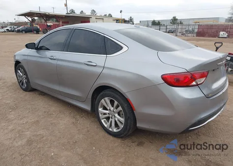 2015 Chrysler 200 Limited из США, поврежденный, VIN 1C3CCCABXFN598748